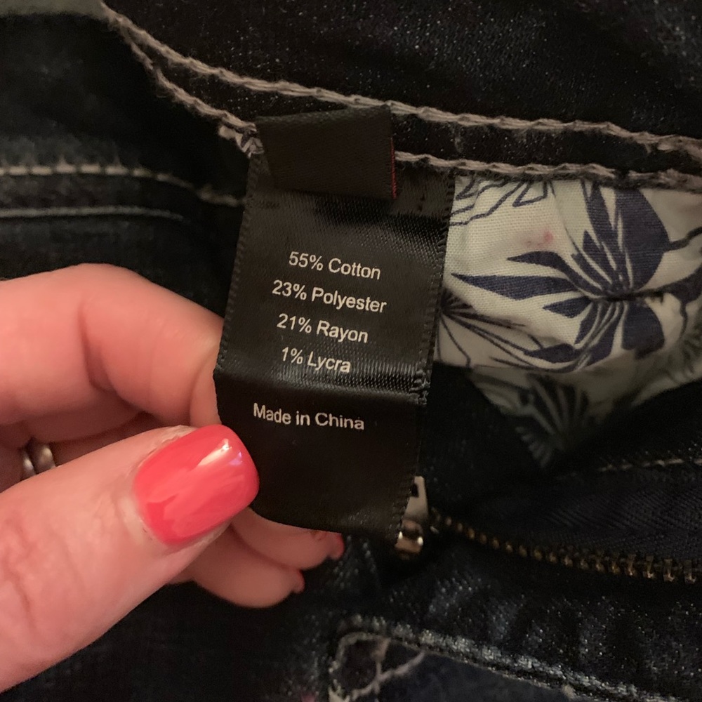NWOT People’s Liberation Dark Stretch Skinny Jeans - Picture 6 of 8